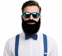 Hipster Mustache and Beard