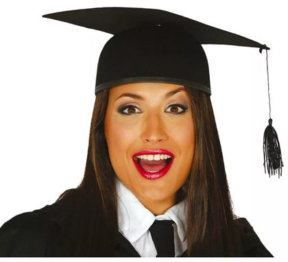 Birrete de Estudiante o Graduado de fieltro de 60 cm