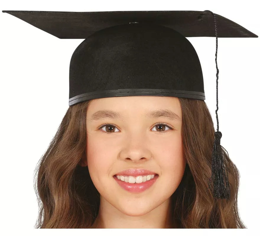 Birrete de Estudiante o Graduado infantil de fieltro