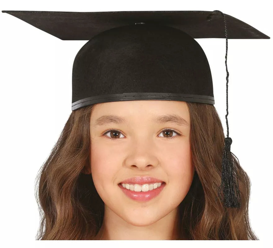 Birrete de Estudiante o Graduado infantil de fieltro