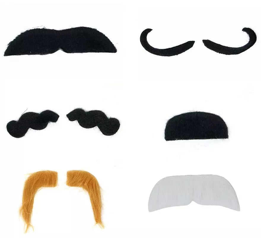 Translation missing: en.Blíster con 6 Bigotes Surtidos