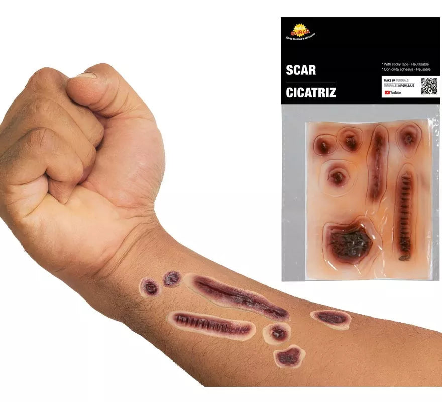 Translation missing: en.Blister con 6 Cicatrices de Látex