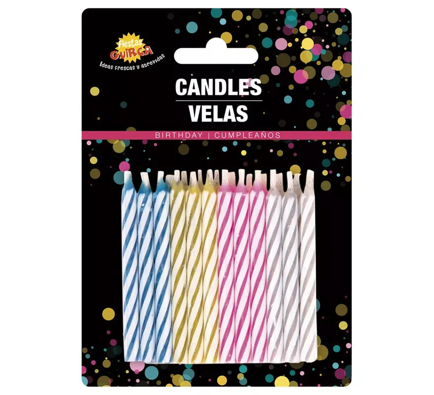 Translation missing: en.Blister de 24 Velas de Cumpleaños