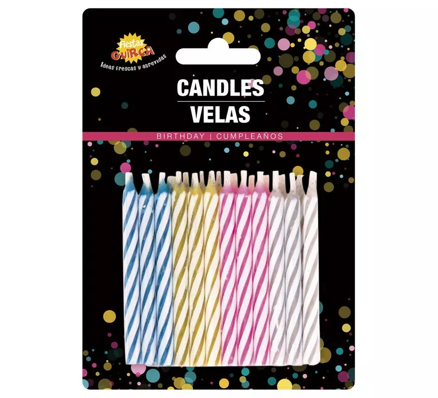 Translation missing: en.Blister de 24 Velas de Cumpleaños
