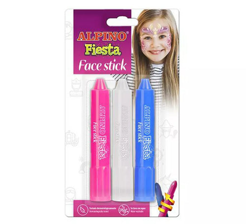 Blíster de 3 Alpino Face Stick de Princesa