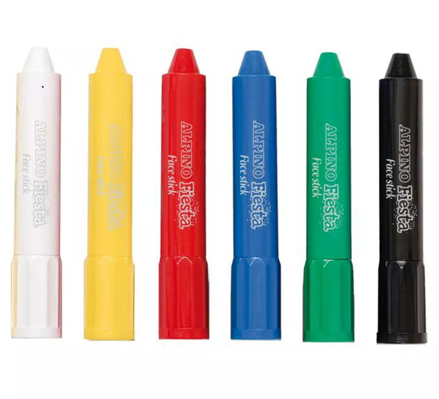 Translation missing: it.Blíster de 6 Alpino Face Stick Colores Variados