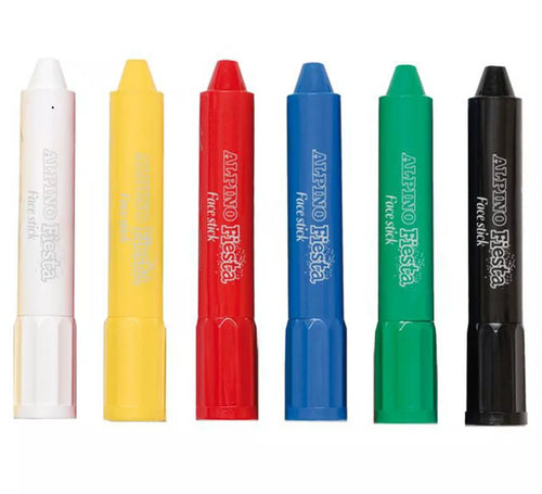 Blíster de 6 Alpino Face Stick Colores Variados