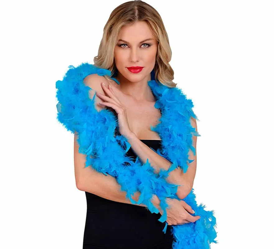 Boa de Plumas de 1,80 m y 80 g en varios colores
