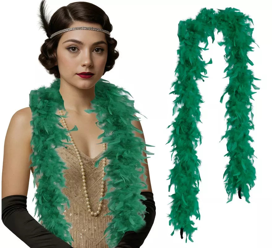 Boa de Plumas de 80 g en varios colores