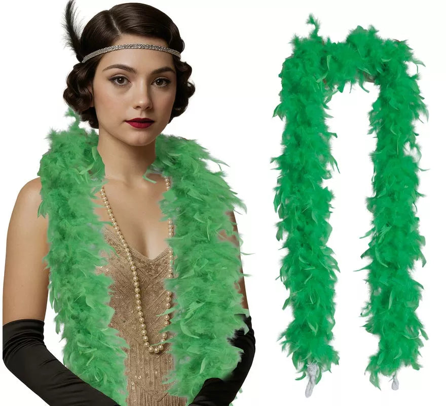 Boa de Plumas de 80 g en varios colores