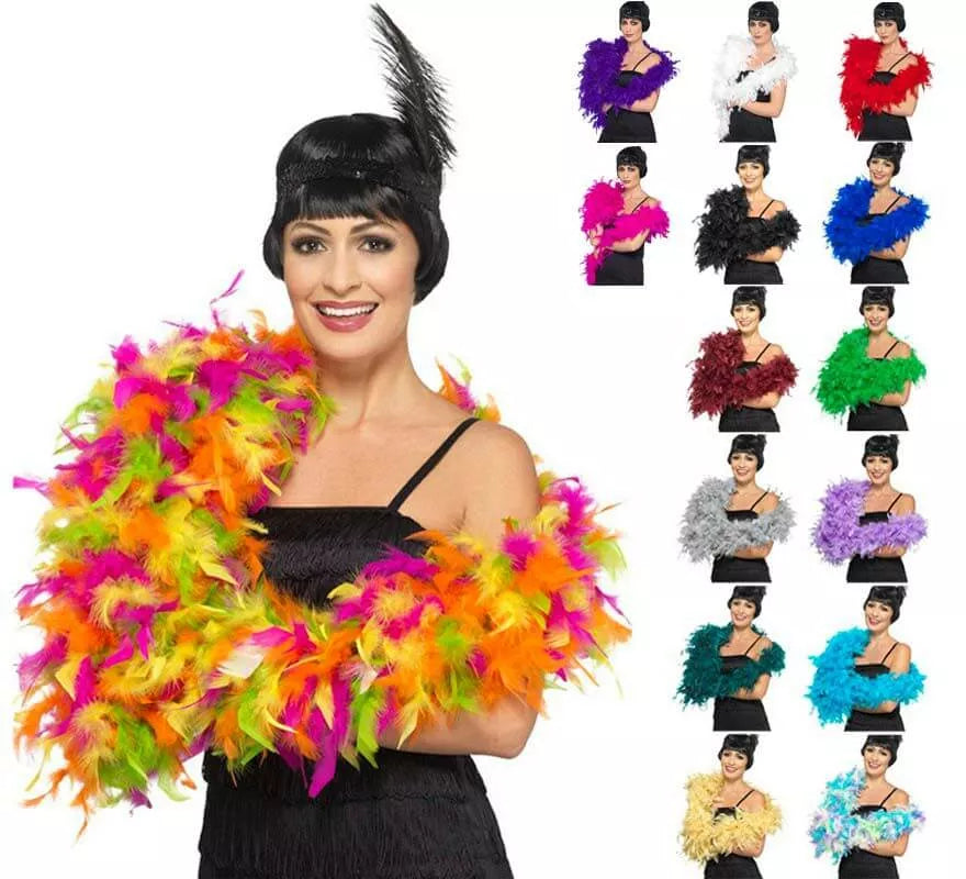 Translation missing: en.Boa Deluxe de Plumas 180 cm 80 g en varios colores