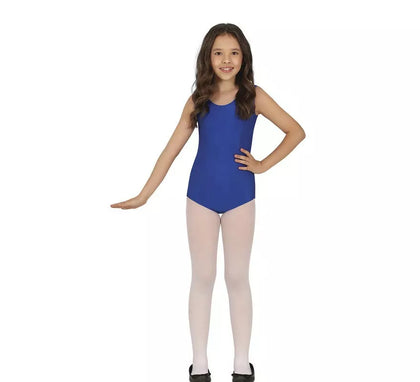 Body o Maillot Azul sin mangas para niños