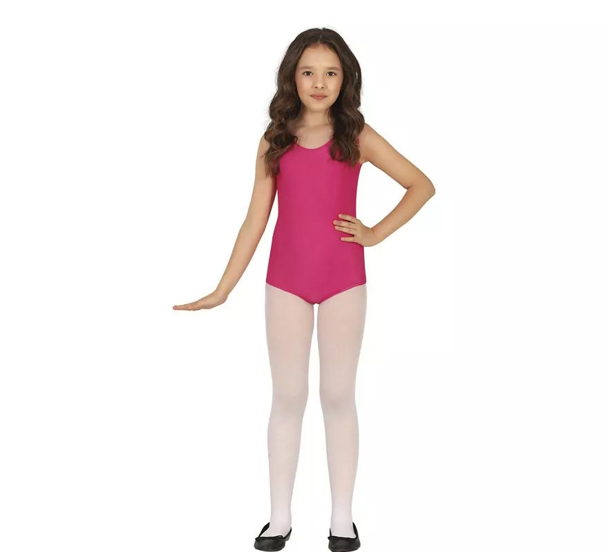Translation missing: en.Body o Maillot Fucsia sin mangas para niños