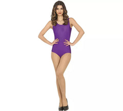 Sleeveless Lilac Bodysuit or Maillot for women