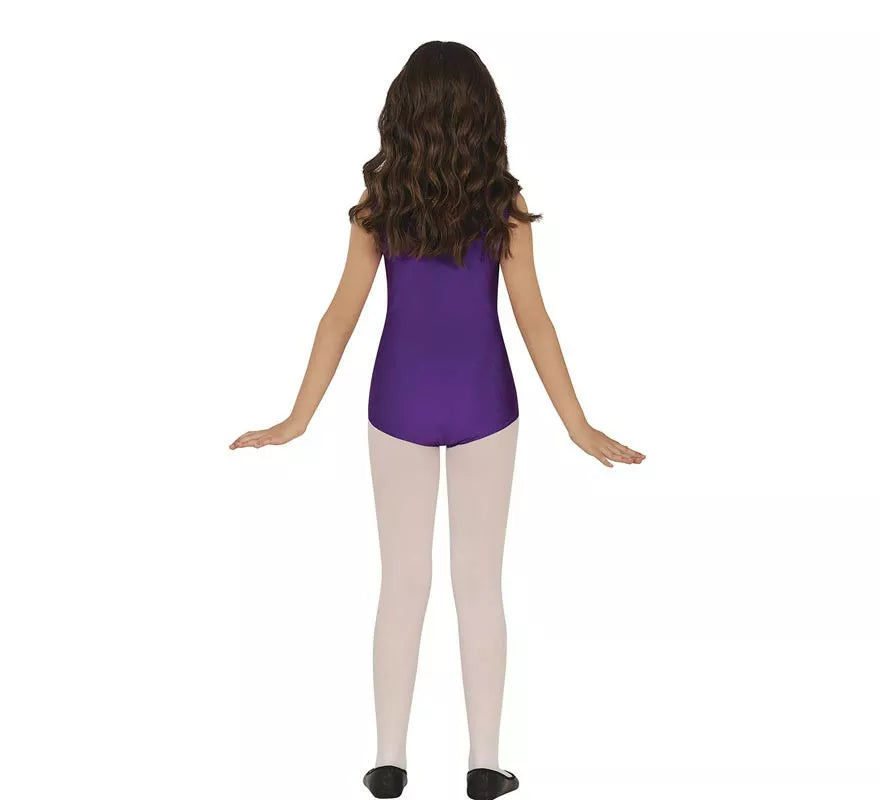 Translation missing: en.Body o Maillot Lila sin mangas para niños