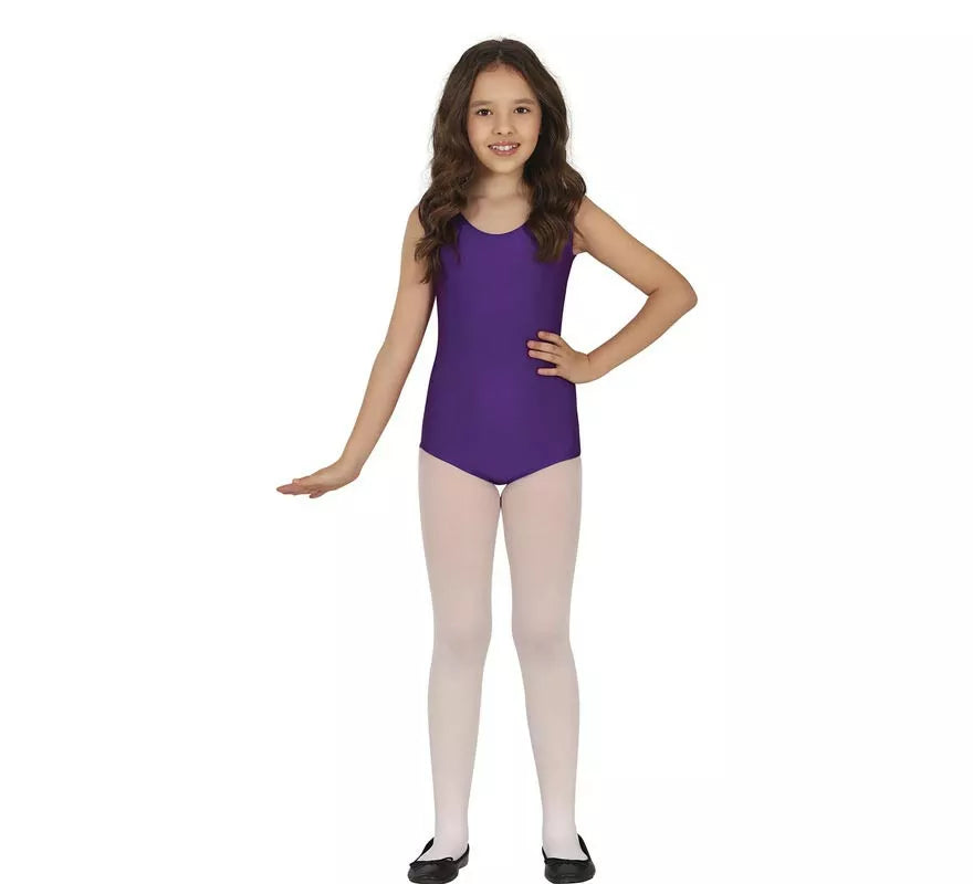 Translation missing: en.Body o Maillot Lila sin mangas para niños