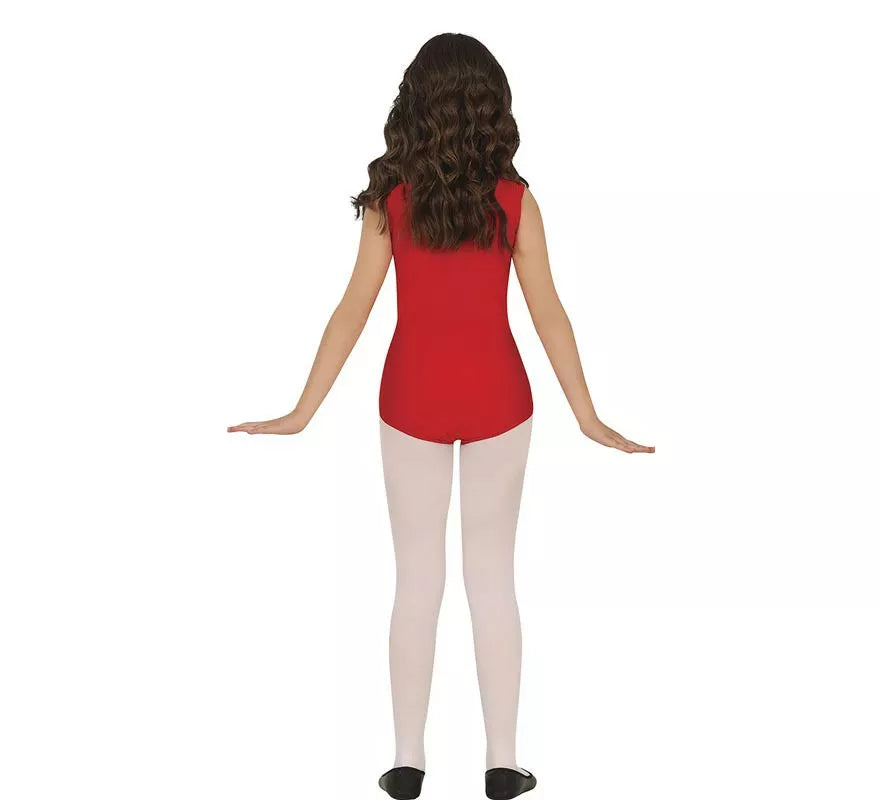Translation missing: en.Body o Maillot Rojo sin mangas para niños