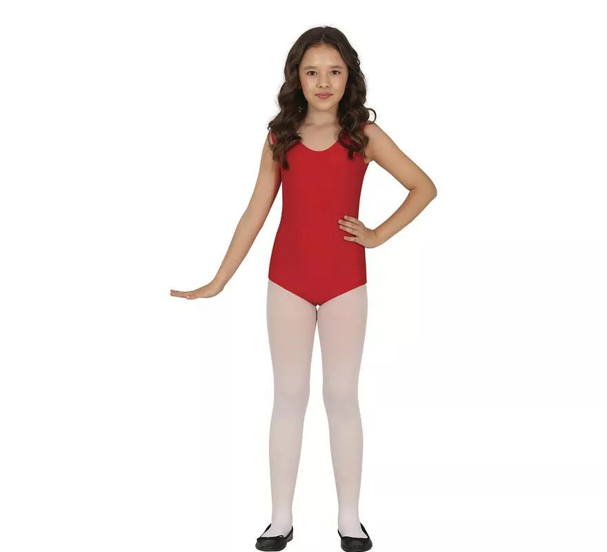 Translation missing: es.Body o Maillot Rojo sin mangas para niños