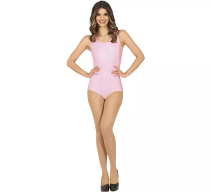 Body o Maillot Rosa sin mangas para mujer