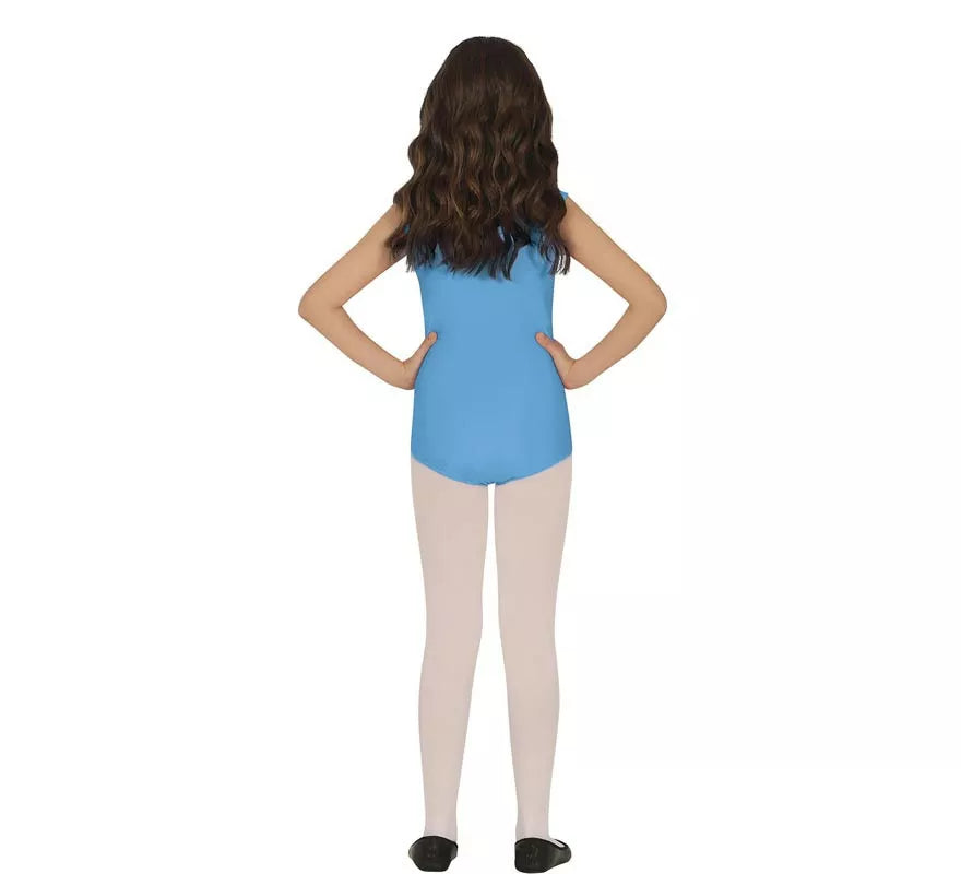 Body o Maillot Turquesa sin mangas para niños