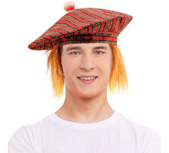 Scottish Beret with adult red hair