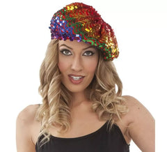Rainbow French Beret