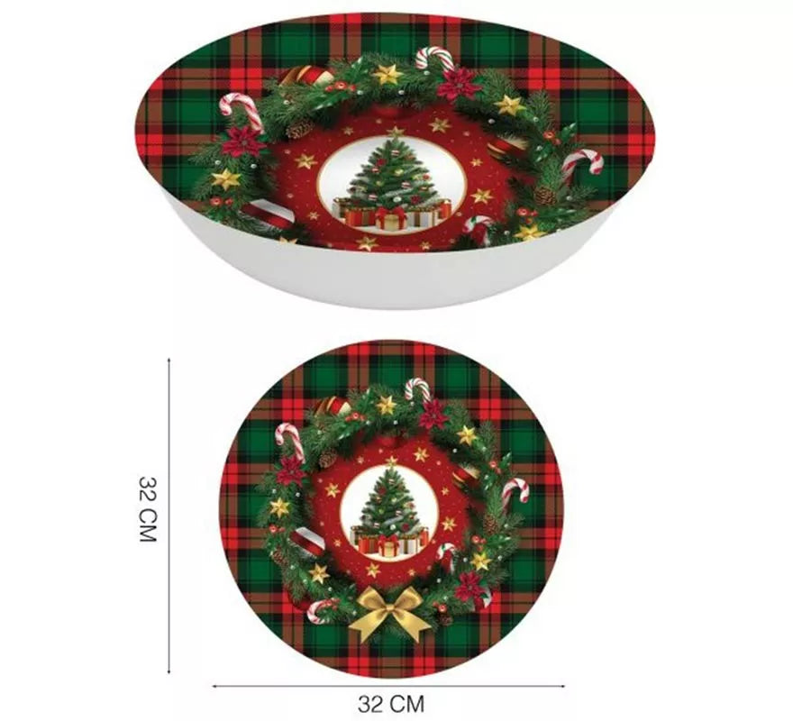 Bol Árbol de Navidad de pvc de 32 cm
