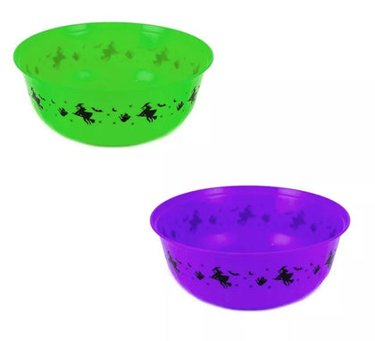 Bol Bruja Halloween de 29x11 cm en varios colores