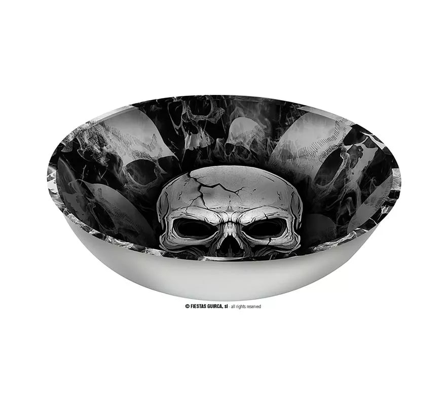 Bol Calaveras Temible de plástico de 32 cm