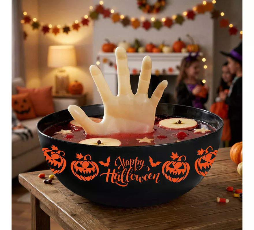 Translation missing: en.Bol con Mano Happy Halloween de 25 cm