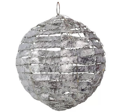 Bola de 20 Led de Tela con Luz de 20 cms