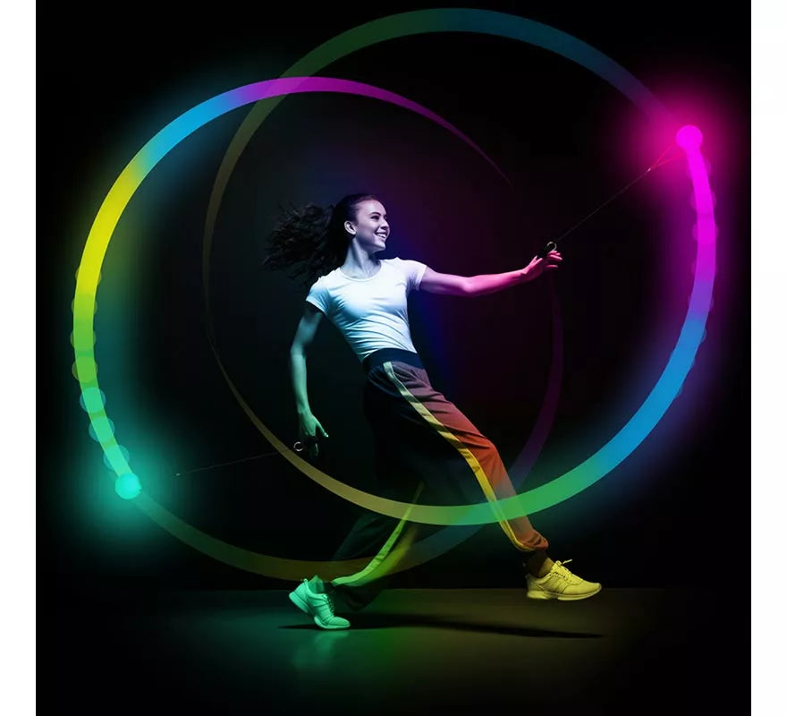 Bola de Danza con Led multicolor de 7 cm