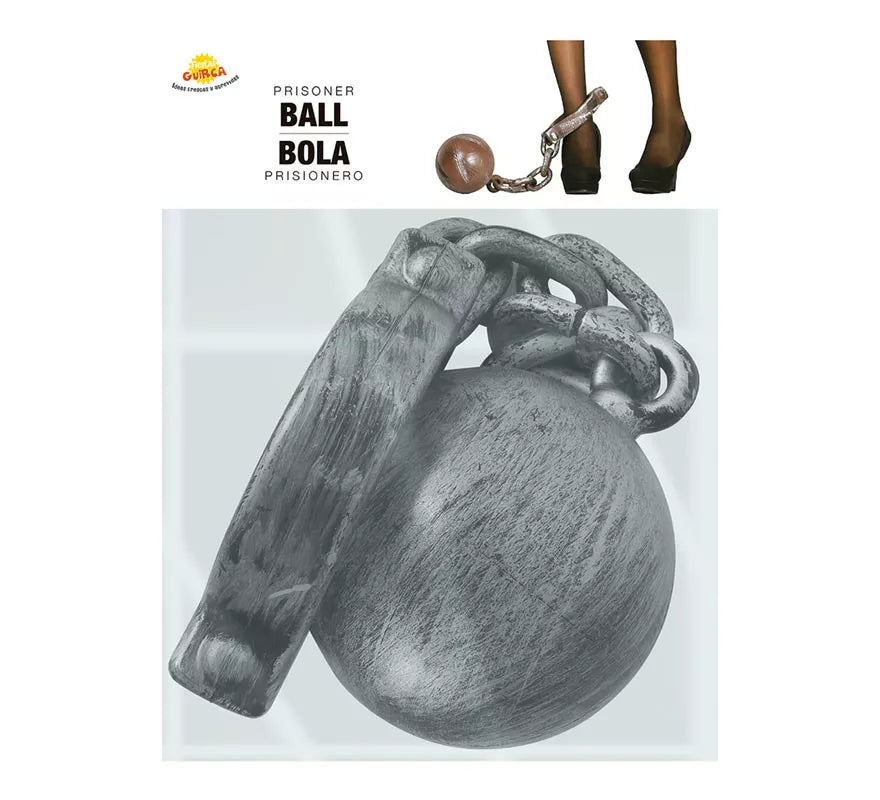 Bola de Presidiario extra para Halloween