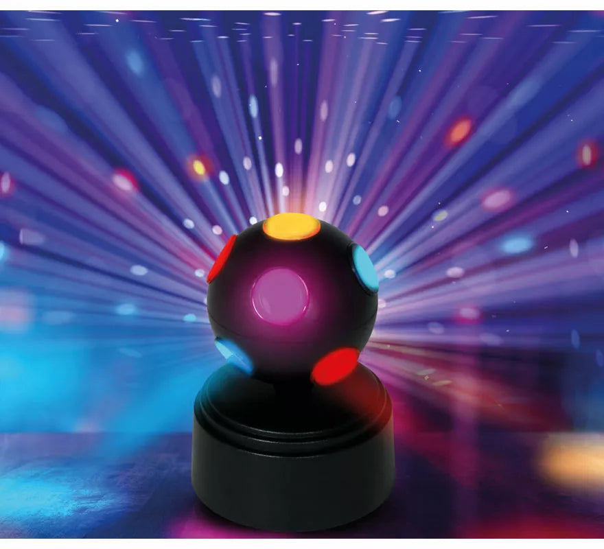 Bola Discoteca Led a pilas de 9x9x12 cm
