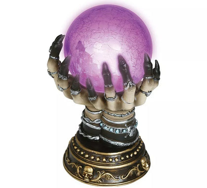 Bola Mano Pitonisa de Cerámica con Luz 23 cm