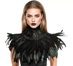 Black Feather Bolero