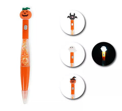 Halloween pen in assorted models with light 17,5 cm