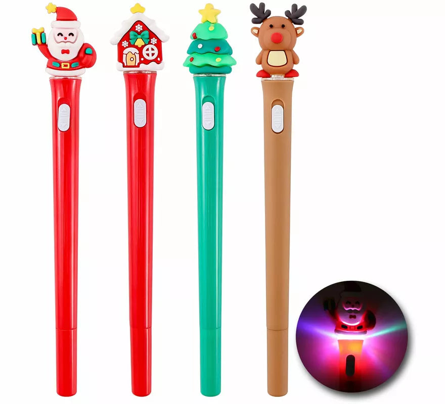 Bolígrafo de Navidad con Luz modelos surtidos
