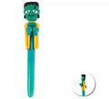 Bolígrafo Monstruo verde boxeador de 17 cm