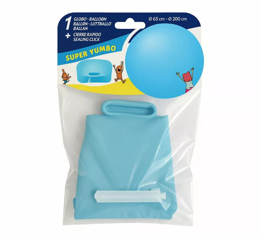 Bolsa 1 Globo 65 cm Ø SUPER YUMBO + CIERRE RÁPIDO