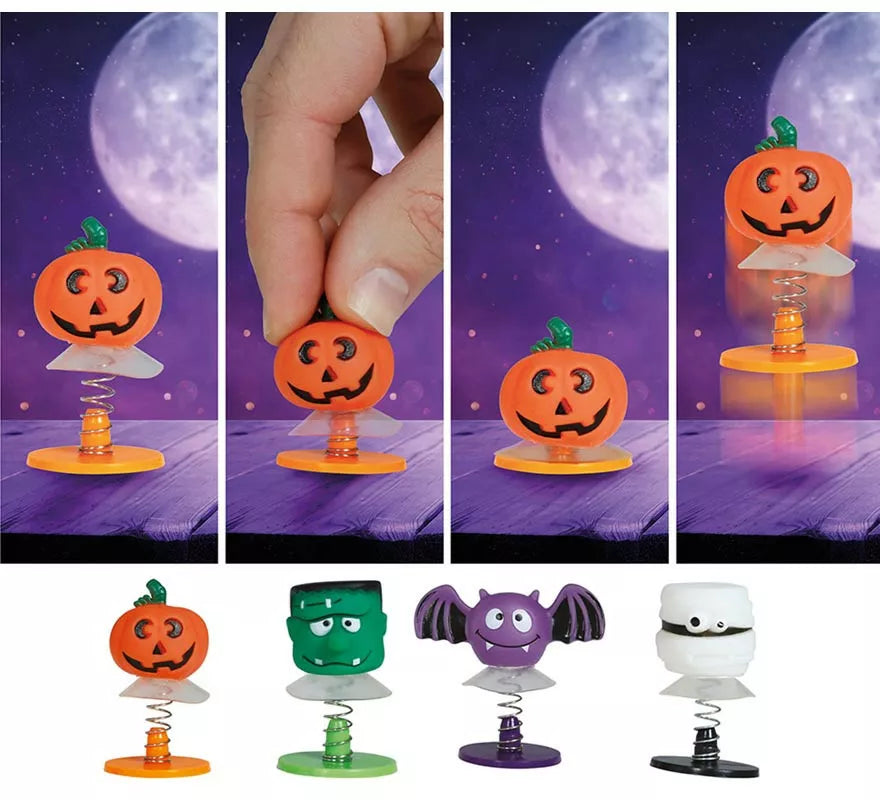 Translation missing: en.Bolsa 4 Muñecos Saltarines Halloween 4.5 cm