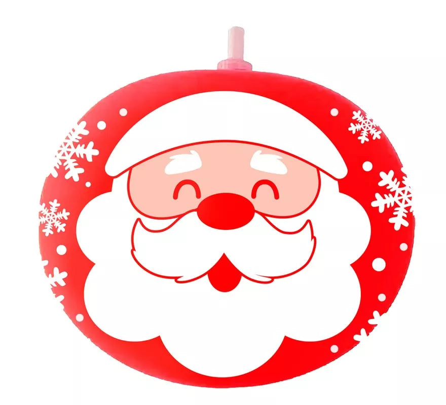 Bolsa 5 Globos Santa Claus con Luz