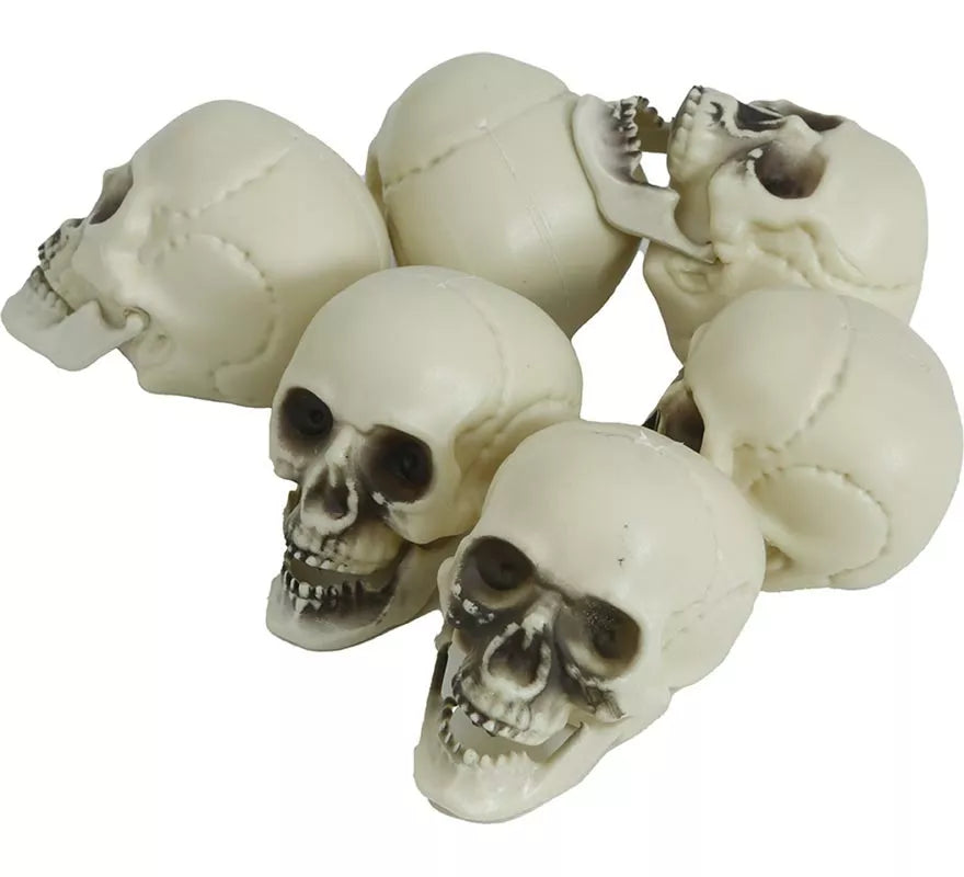 Translation missing: en.Bolsa 6 Calaveras de 6 cm