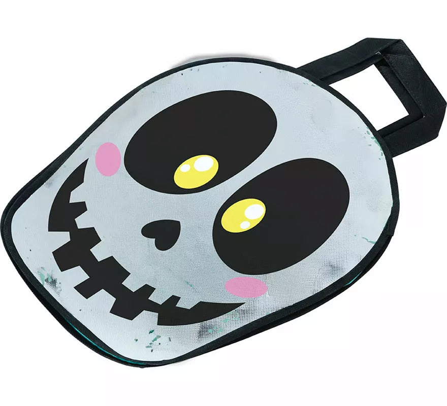Translation missing: en.Bolsa Calavera Metalizada de 36x28 cm
