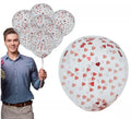Bolsa de 10 Globos con Corazones