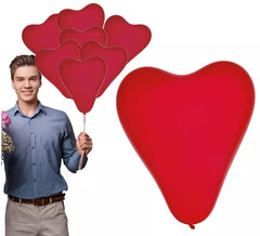 Bag of 10 Heart Balloons