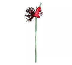 Bag of 10 penis straws with tinsel for Farewells