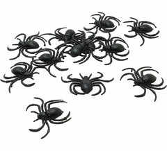 Bag of 12 Spiders of 7 cm