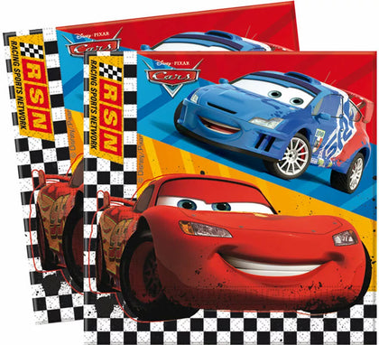 Bolsa de 20 servilletas Cars