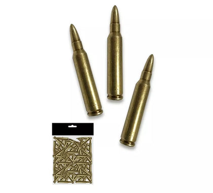 Bolsa de 25 Balas oro